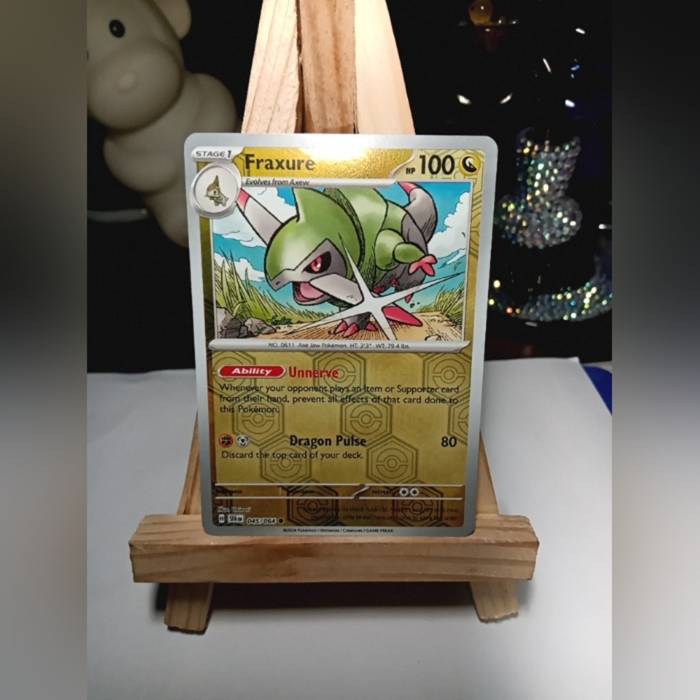 Fraxture Reverse Holl Shrouded Fables Pokemon Trading Card